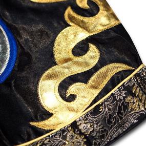 img 1 attached to Siamkick Classic Muay Thai Shorts: Premium Unisex Boxing & Kickboxing Gear for High-Intensity MMA Training & Fight Apparel