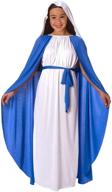 religious christmas costume: virgin nativity attire logo