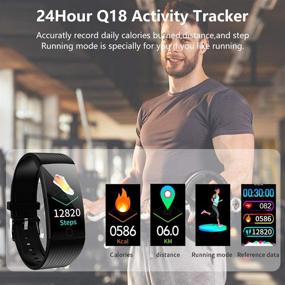 img 3 attached to Kids Fitness Tracker with Heart Rate & Oxygen Monitor, Calorie Counter, Pedometer for Steps and Miles, Activity Tracker Watch for Boys and Girls Walking