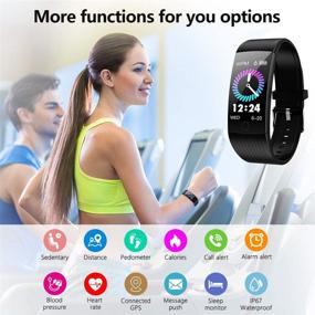 img 1 attached to Kids Fitness Tracker with Heart Rate & Oxygen Monitor, Calorie Counter, Pedometer for Steps and Miles, Activity Tracker Watch for Boys and Girls Walking