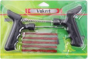 img 3 attached to 🔧 Комплект для ремонта шин Vakert T-Handle: эффективный инструмент для заплаток шин и резиновых веревок на автомобилях, грузовиках и мотоциклах