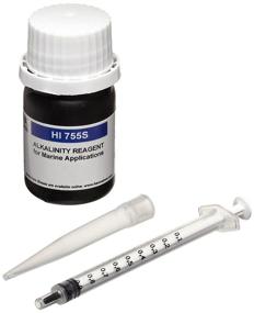 img 1 attached to Hanna Instruments HI 755-26 Alkalinity Reagent Kit, ideal for Alkalinity Checker HC with 25 Tests