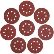 🔸 workpro 80-piece sandpaper set: versatile assorted grits for random orbital sander - 5-inch hook and loop sanding discs - w124097a logo