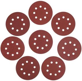 img 4 attached to 🔸 WORKPRO 80-Piece Sandpaper Set: Versatile Assorted Grits for Random Orbital Sander - 5-Inch Hook and Loop Sanding Discs - W124097A