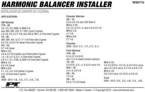 img 2 attached to 🔧 Эффективная установка с использованием инструмента Performance Tool W89710 Harmonic Balancer Installer