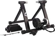 🚴 veltuno magnetic indoor bike trainer stand - 8 speed levels, foldable & lower noise, quick release - portable exercise stand for mountain & road bikes logo