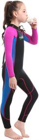 img 2 attached to Wetsuit Neoprene Thermal Swimsuit Swimming Sports & Fitness and Water Sports