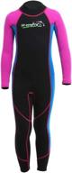 wetsuit neoprene thermal swimsuit swimming sports & fitness and water sports logo