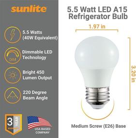 img 3 attached to 🌞 Sunlite 80175: A Brilliant Medium Dimmable LED Bulb