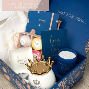 img 3 attached to Exquisite Royal Gift Basket for Women - 8 Luxurious Gifts for Christmas, Birthdays & Thank You Gifts - by Luxe England