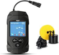 🎣 lucky portable fish finder kit - enhanced transducer, lcd display, ideal for kayak, boat, and ice fishing logo