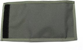 img 1 attached to Nylon Bifold Wallet with Convenient Zippered Pocket