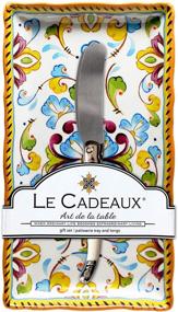 img 1 attached to 🍴 Cadeaux Melamine Toscana Butter Knife