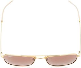 img 1 attached to RB3588 Rubber Square Sunglasses by Ray Ban