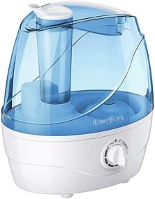 img 4 attached to 🌬️ HemingWeigh 28 Decibel Ultrasonic Humidifier: Safety Protection, Adjustable Mist & Easy to Clean Material - 2.2L Capacity Tank