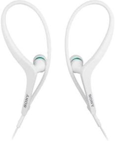 img 1 attached to Sony MDR-AS400IP/W Active Sports Headphones - Premium White Design for Enhanced Workouts