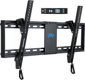 img 4 attached to 📺 Premium TV Wall Mount - Fits 37-70-inch TVs, Tilting Mount for 16", 18", 24" Studs, 132 lb Load Capacity, VESA 600x400mm, Low Profile Bracket by Mounting Dream (MD2268-LK)