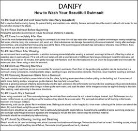 img 1 attached to DANIFY Women's Vintage Swimdress Skirtini: Stylish Clothing and Swimwear Collection, incl. Swimsuits & Cover Ups