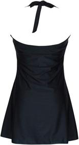 img 2 attached to DANIFY Women's Vintage Swimdress Skirtini: Stylish Clothing and Swimwear Collection, incl. Swimsuits & Cover Ups