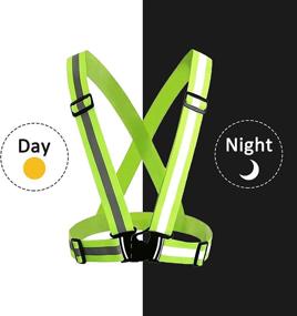 img 1 attached to 🌟 Upgrade Your Visibility with the Cnuimb Reflective Adjustable Fluorescent Visibility