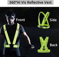 🌟 upgrade your visibility with the cnuimb reflective adjustable fluorescent visibility логотип