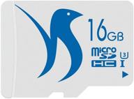 fattydove micro sd-карта 16 гб 2 шт. - карта памяти высокой скорости класса 10 uhs-3 с адаптером sd - поддерживает full hd видео (16 гб u3 2 шт.) логотип