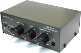 img 4 attached to 🎵 Фонокорректор Stellar Labs с записью в цифровом формате через USB для проигрывателя - низкий уровень шума USB фоноусилитель