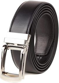 img 4 attached to 👔 MARACOCO Ratchet Belts: Premium Men's Accessories with Adjustable Waist Sizes