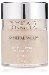 img 3 attached to 💄 Physicians Formula Mineral Wear Loose Powder SPF 16, Creamy Natural - 0.42 oz