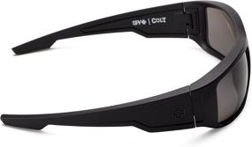 img 2 attached to 🕶️ SPY Optic Colt Sunglasses with Wrap-around Style