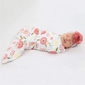 img 2 attached to 👶 Cotton Zippy Swaddle - Cozy Baby Sleep Sack with Bottom Zipper, Baby Swaddle Blanket (Small/Medium, 7-13lbs, up to 23&#34; , Pink Poppy)