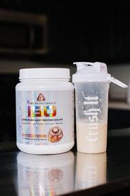 img 2 attached to 🥛 Core Nutritionals ISO Frosted Cinnamon Bun: 100% Micro Filtered Whey Protein Isolate, Zero Artificial Fillers - 25g Protein/serving, 32 Servings