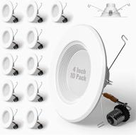 💡 dimmable waterproof industrial recessed downlight for effective lighting components logo