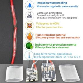 img 3 attached to Heat Shrink Tube YIOVVOM Dual Industrial Electrical in Wiring & Connecting