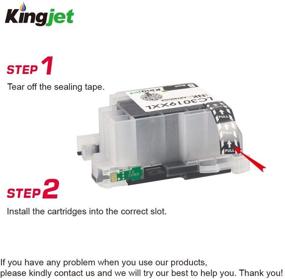 img 1 attached to 🖨️ 10 Pack Kingjet Compatible Ink Cartridge Replacement for Brother LC3017 LC3019 XXL - Ideal for MFC-J5330DW MFC-J6530DW MFC-J6930DW MFC-J6730DW Inkjet Printers (2 Set and 2 BK)