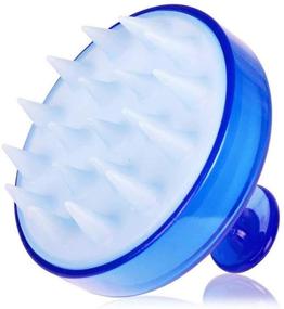 img 3 attached to 💆 The Original Siliscrub Silicone Shampoo Brush: Red+Blue Scalp Massager & Body Massage Brush