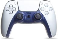 🎮 ps5 dualsense controller faceplate replacement cover - navy blue abs shell case for custom diy accessory logo