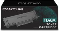 🖨️ pantum genuine tl48a black toner cartridge: high-quality printing for pantum laser printers - yields up to 1,500 pages logo