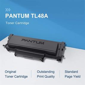 img 2 attached to 🖨️ Pantum Genuine TL48A Black Toner Cartridge: High-Quality Printing for Pantum Laser Printers - Yields up to 1,500 Pages