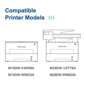 img 1 attached to 🖨️ Pantum Genuine TL48A Black Toner Cartridge: High-Quality Printing for Pantum Laser Printers - Yields up to 1,500 Pages