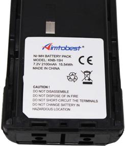 img 1 attached to KNB 15A KNB 15H 2100MAh Battery Compatible