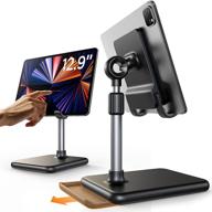 📱 lisen tablet stand holder: stable & adjustable ipad stand for desk - perfect for all tablets & smartphones логотип