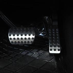 img 1 attached to Stainless Steel Brake Pedals Mercedes