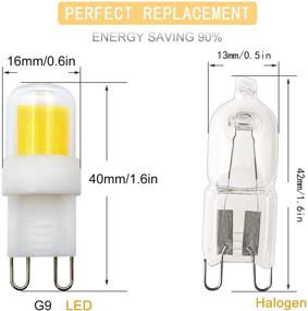 img 1 attached to 💡 Dimmable Halogen Daylight Lighting: Achieve an Equivalent Glow