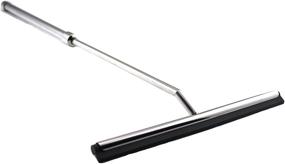 img 1 attached to 🚿 Efficient Universal Telescoping Bathroom Squeegee: 23-Inch All-Purpose Stainless Steel Cleaner for Shower Doors, Tiles, and Car Windows