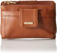 👜 versatile kenna multifunction saddle wallet: perfect size for women's handbags & wallets logo