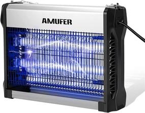img 4 attached to 🪰 AMUFER 20W Electric Bug Zapper: Powerful Insect Killer for Indoor Residential & Commercial use