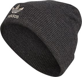 img 4 attached to 🧢 adidas Originals Women's Trefoil Beanie - Stylish & Iconic Headwear for Women