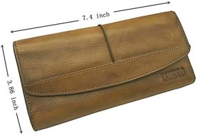 img 1 attached to 💼 Стильные и практичные прозрачные женские кошельки на руку и сумки: идеальные сумочки-клатчи для модных женщин