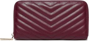 img 4 attached to Daisy Rose Blocking Leather Smartphone Women's Handbags & Wallets